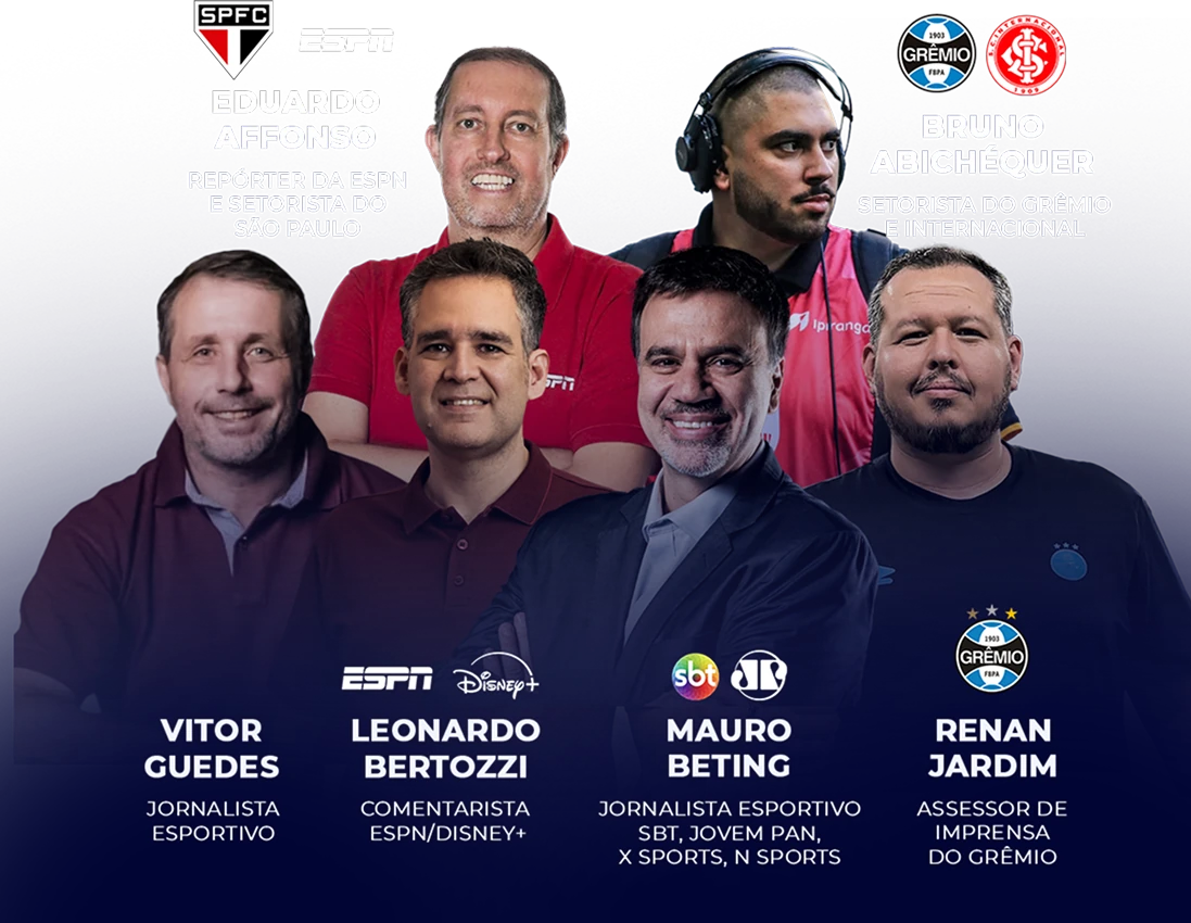 Especialização em Jornalismo no Futebol